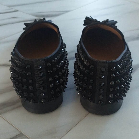 CHRISTIAN LOUBOUTIN Tassilo Flat Spike Loafer - Picture 3 of 8
